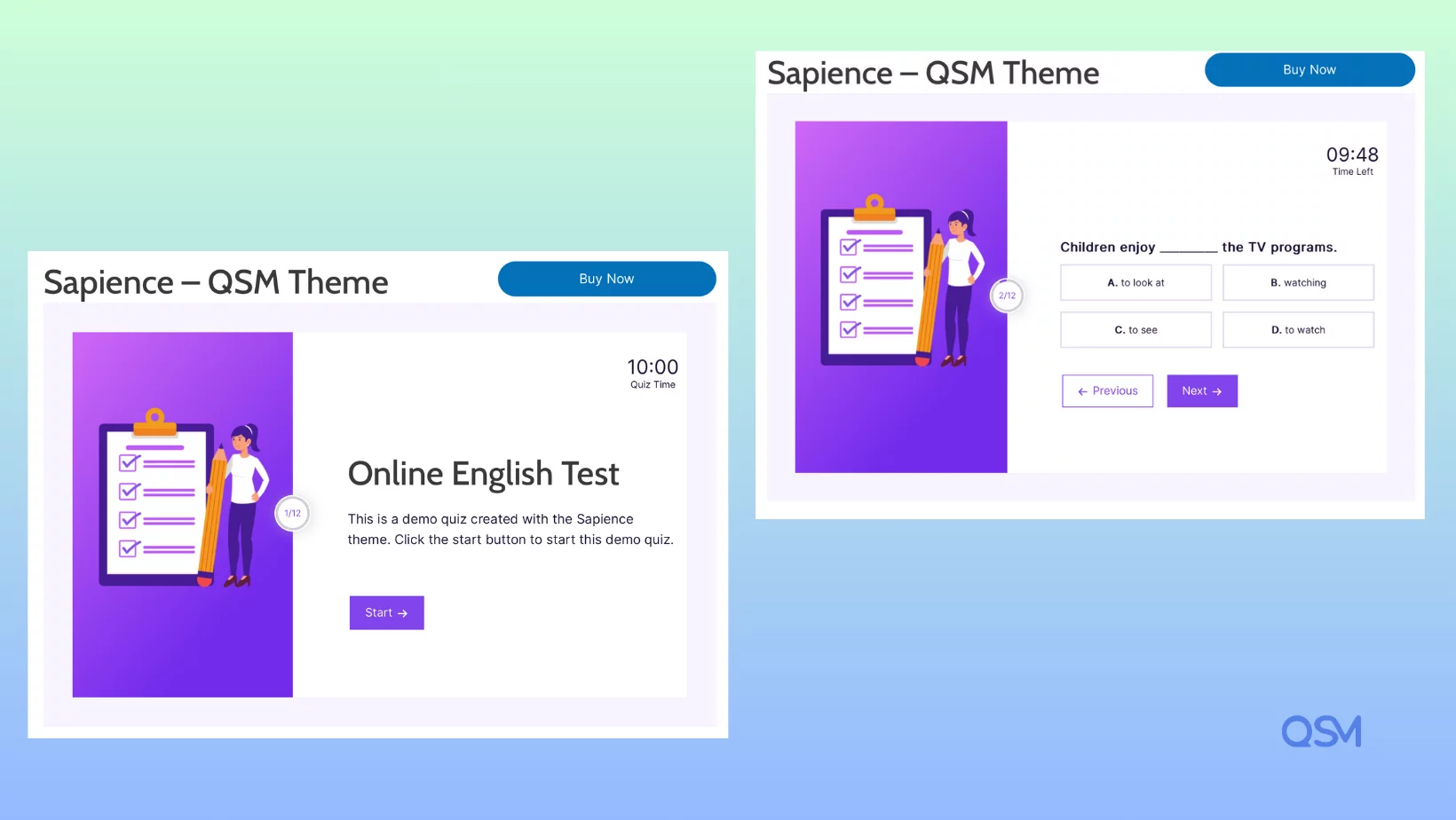 Sapience QSM theme