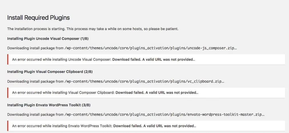 Plugin Installation Error - Common Issues and Fixes for Online Exam WordPress Plugin