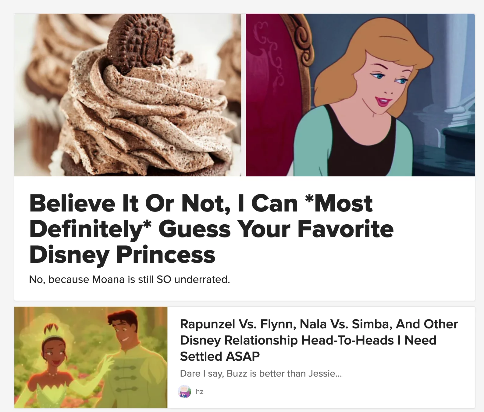 WordPress BuzzFeed Personality Quiz