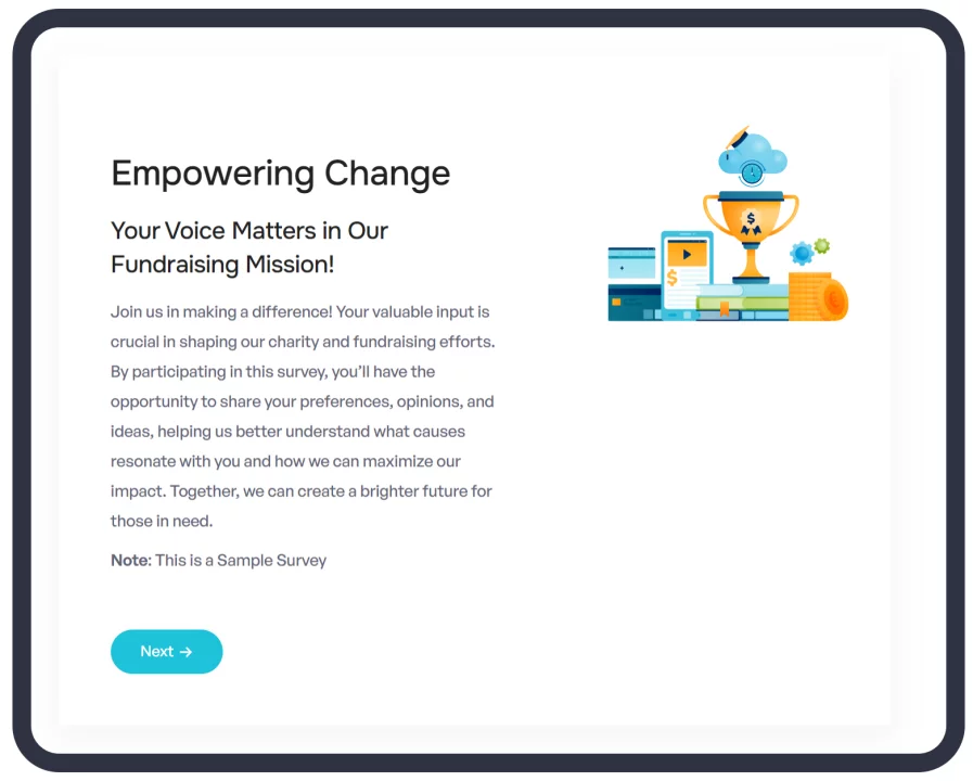 Publishing Your Fundraising Ideas Survey