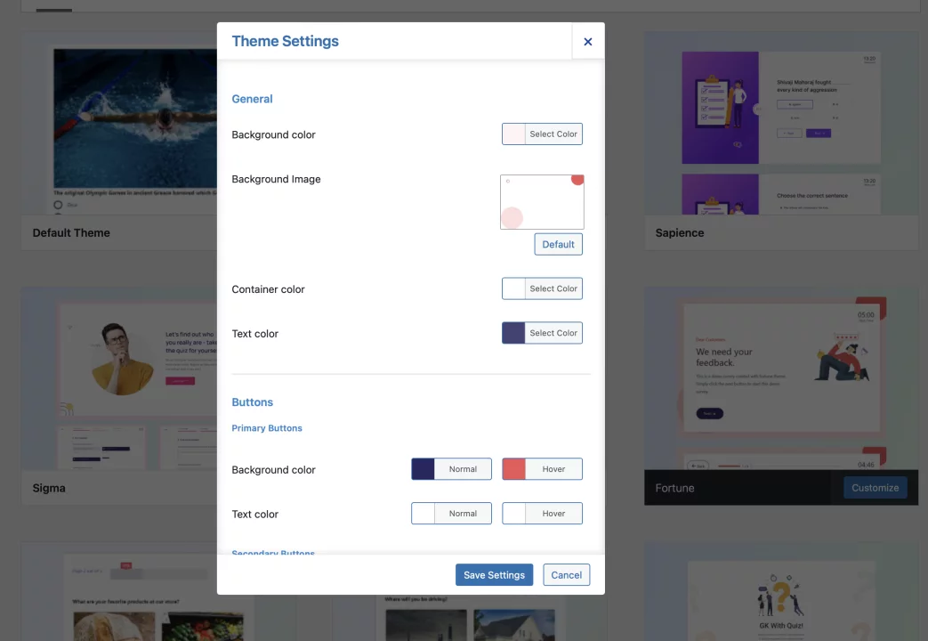 qsm themes style