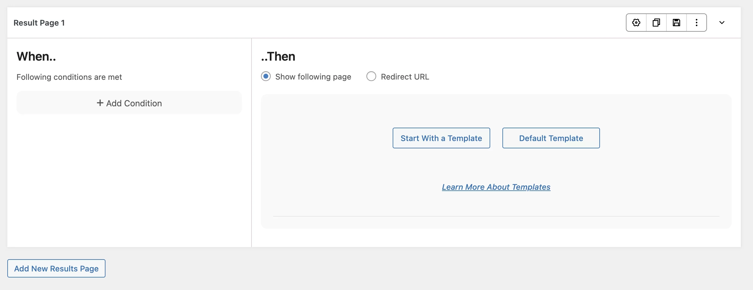 qms result templates