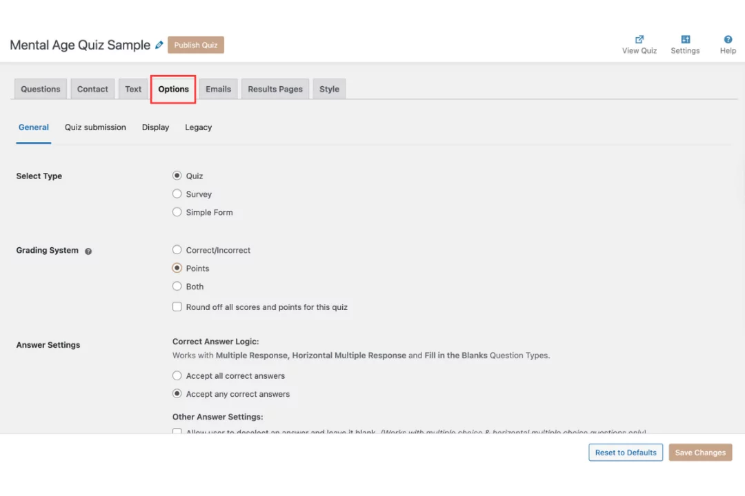 The Most Accurate Mental Age Quiz in 2026: Reveal Your Mental Age Mental Age Quiz - Options